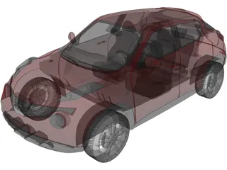 Nissan Juke (2011) 3D Model