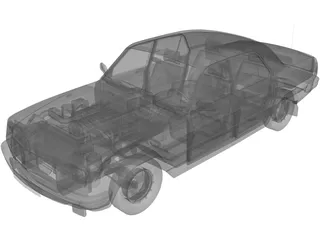 GAZ-3110 Volga (1996-2005) 3D Model