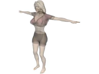 Woman 3D Model