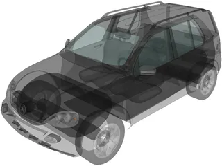 Mercedes-Benz M-Class 3D Model