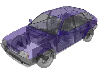 VAZ 2109 3D Model