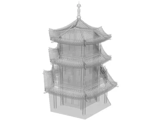 Pagoda 3D Model