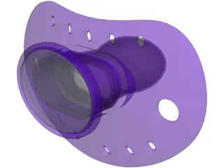 Pacifier 3D Model