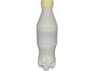 Cola Bottle 3D Model