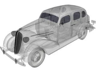 Ford Sedan (1936) 3D Model