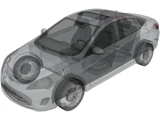 Hyundai Verna (2011) 3D Model