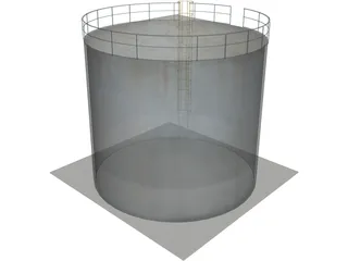 Storage Tank 3D Model