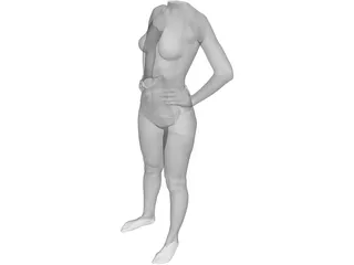 Woman Body 3D Model