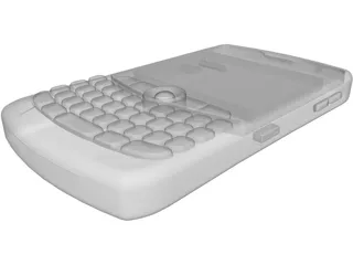 Blackberry Curve 8350i 3D Model