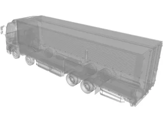 Hino Truck 3D Model