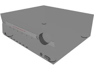 Onkyo TX-SR505E Amplifier 3D Model