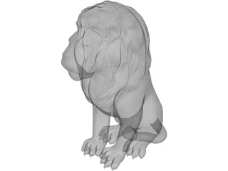 Lion 3D Model