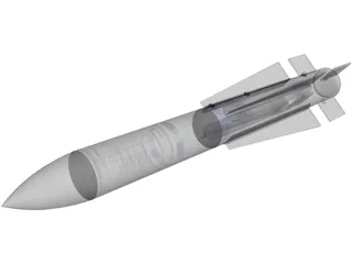 AIM-54 Phoenix Missile 3D Model