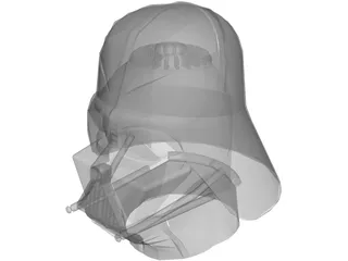 Star Wars Darth Vader Mask 3D Model