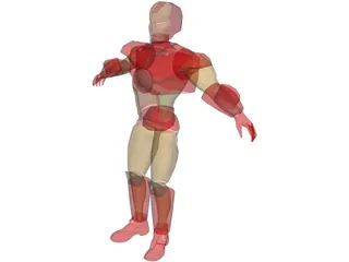 Iron Man 3D Model