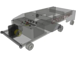 Automatic Guided Vehicle CREFORM 3D Model