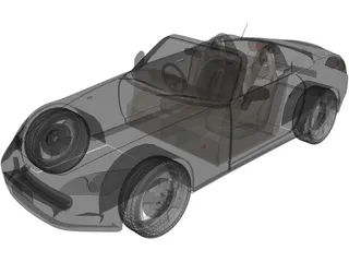 Honda S2000 3D Model