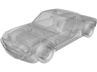 Porsche 914/6 3D Model