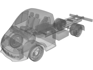 Gaz 3302 Gazel 3D Model