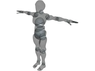 Robot Soldier 3D Model