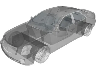 Cadillac CTS 3D Model