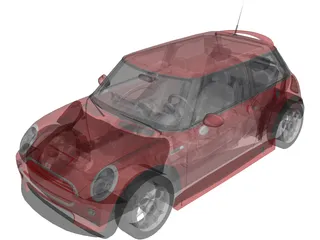 Mini Cooper S 3D Model