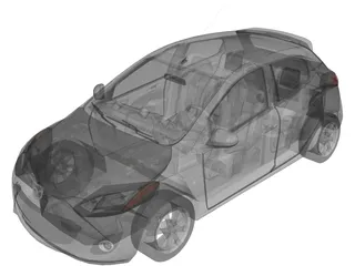 Mazda 2 3D Model