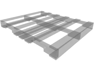 Pallet 40 x 48 3D Model