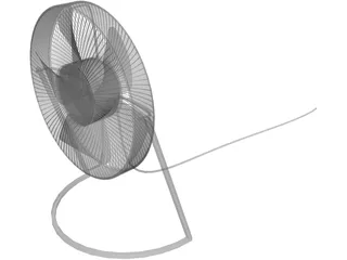 Fan 3D Model