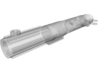 Star Wars Anakin Lightsaber 3D Model