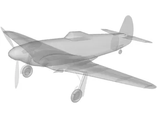 Yakovlev Yak-3 3D Model