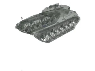 Tanque Argentino Mediano (TAM) 3D Model