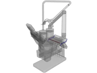 Dental Unit 3D Model