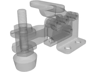 Toggle Clamp 3D Model