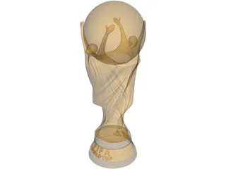 FIFA World Cup Trophy 3D Model