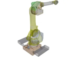 Fanuc M-710iC_50 Robot 3D Model