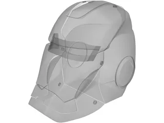 Ironman Helmet 3D Model