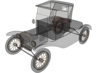 Ford T 3D Model