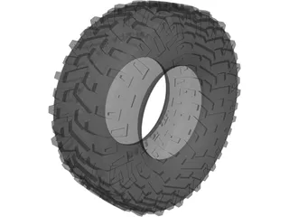 Tire Off Road 3D Model