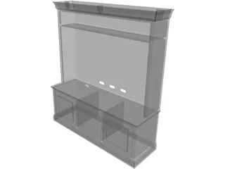 TV Cabinet 3D Model