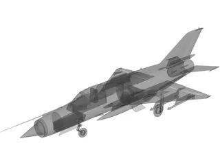 MiG-21 3D Model