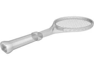 Tennis Racket 3D Model