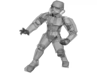 Star Wars Stormtrooper 3D Model