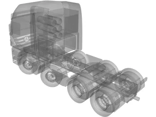 Mercedes-Benz Titan Truck 3D Model