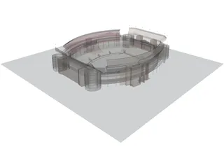 Bryant-Denny Stadium 3D Model