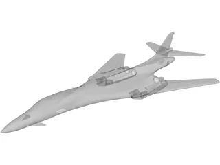 Rockwell B-1B Lancer 3D Model