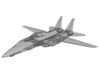 F-14D Tomcat 3D Model