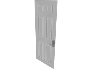 Door and Handle 3D Model