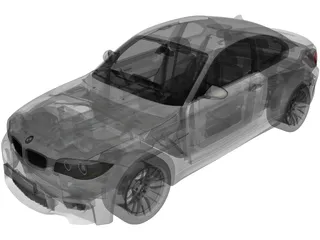 BMW 1 Series M Coupe (2011) 3D Model