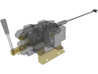 Spool Valve 12 Volt 3D Model